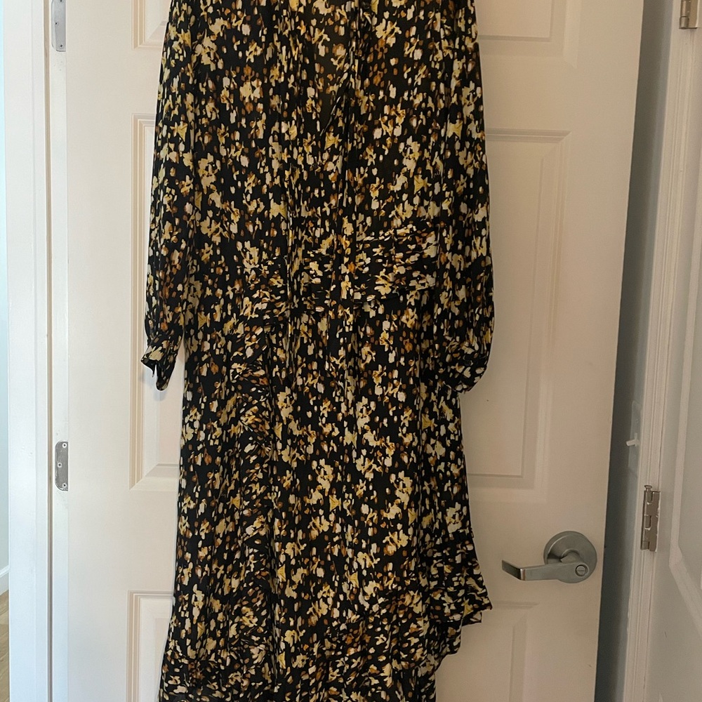 And Other Stories Patterned Maxi Dress Size 8